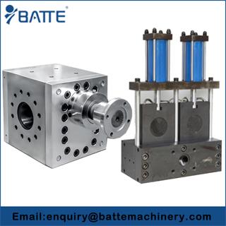 What are the benifits of installation the melt filter and melt gear pump together