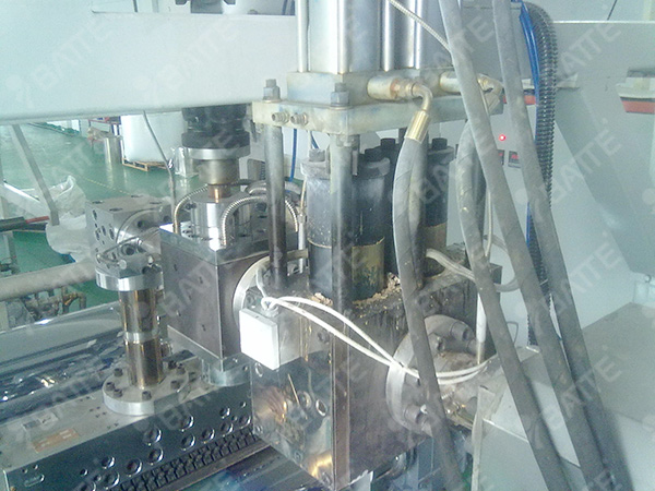 pet sheet melt gear pump + double column screen changer