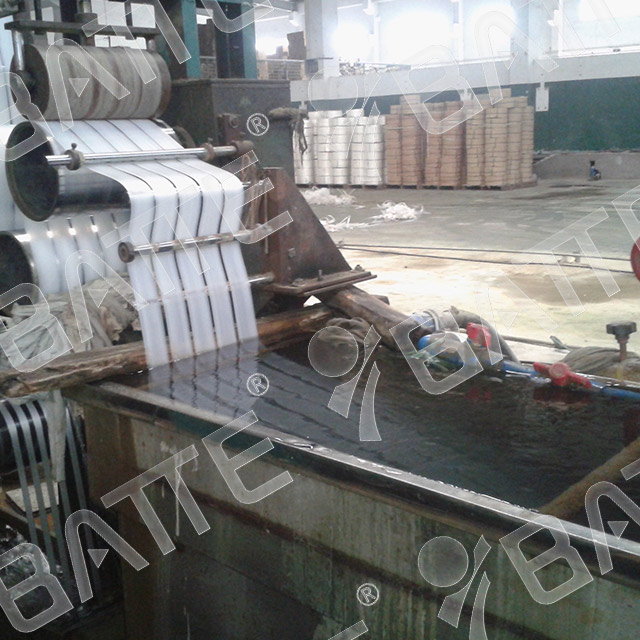 PET extrusion production line melt pump