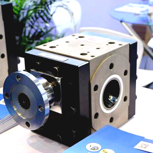 melt gear pump for recycling plastic extruder