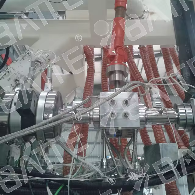 plastic film extrusion melt pump