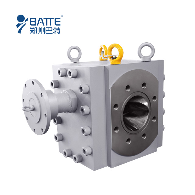 melt pump in extruder