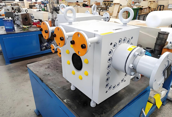 extrusion melt pump