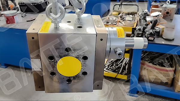 PP sheet extrusion melt pump