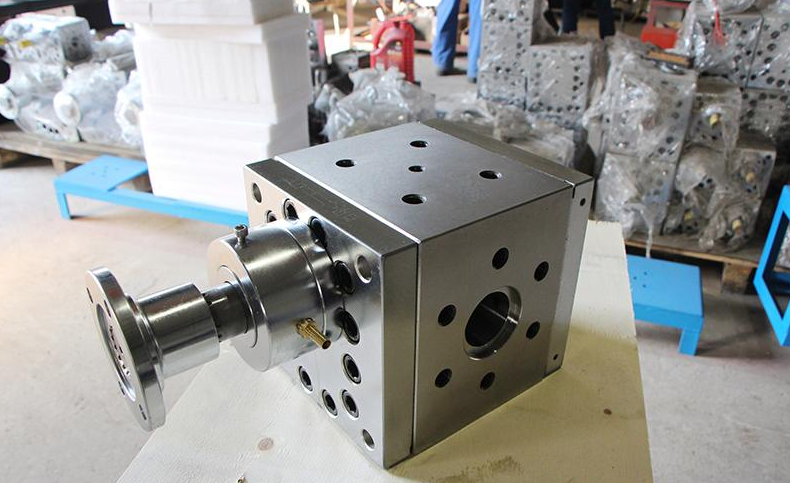 plastic profile extrusion melt pump