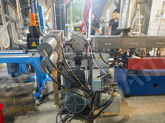 plastic pelletizing melt pump