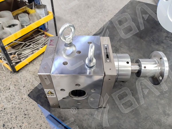 melt pump extrusion
