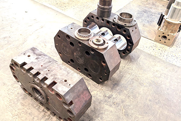melt pump in extruder
