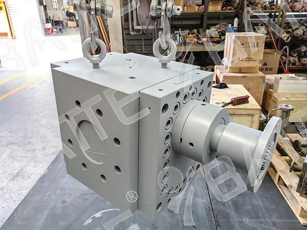 PVC melt pump