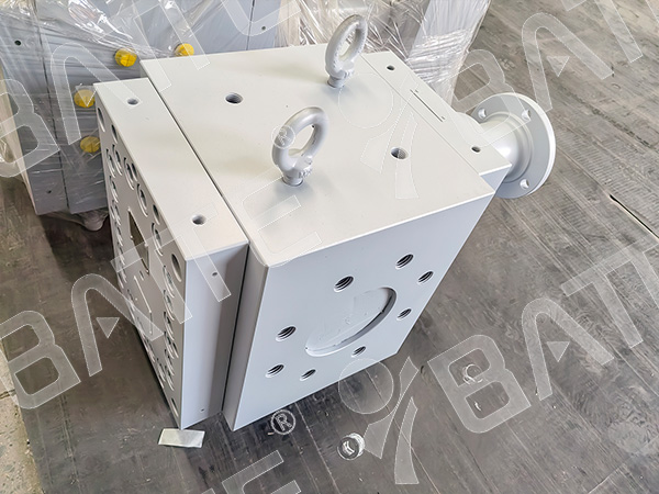 melt pump in extruder