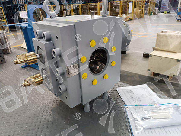 rubber extrusion melt pump